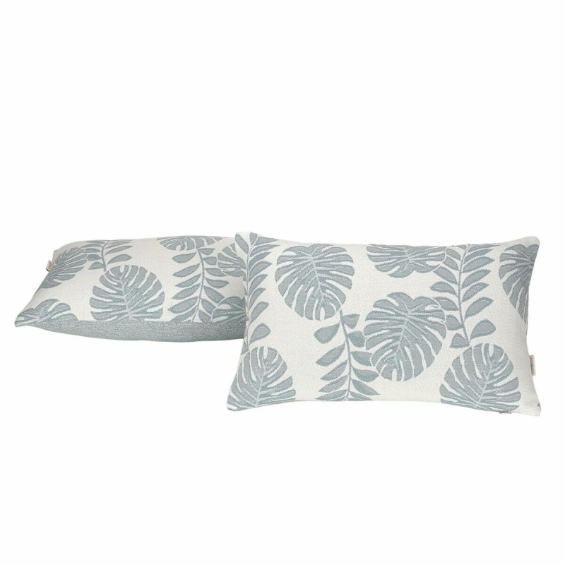 Housse de coussin Alexandra House Living Ordesa Bleu Blanc 2 Unités