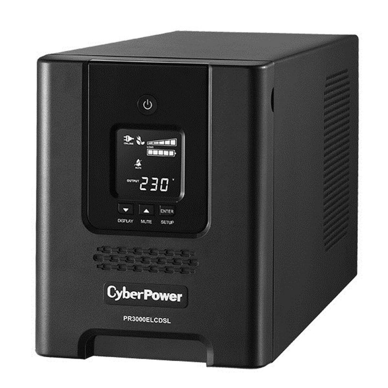 Système d'Alimentation Sans Interruption Interactif Cyberpower PR3000ELCDSL 2700 W