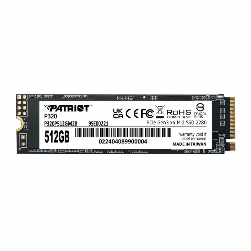 Disque dur Patriot Memory P320P512GM28 512 GB SSD