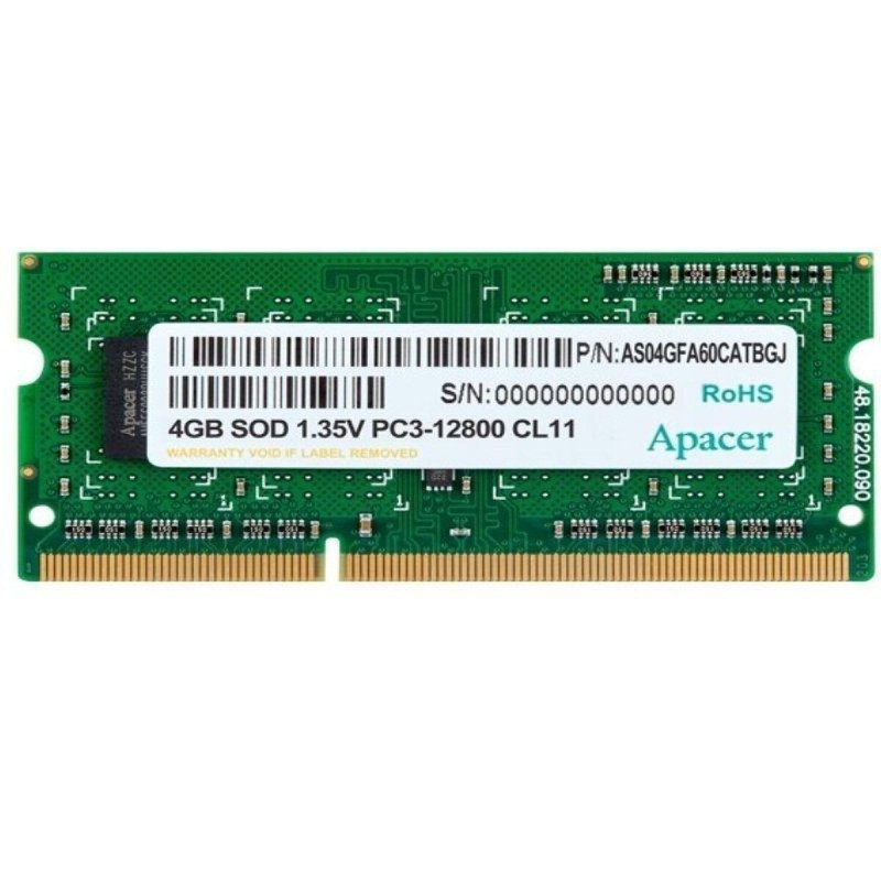 Mémoire RAM Apacer DV.04G2K.KAM 4 GB 1600 mHz CL11