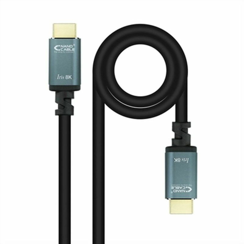 Câble HDMI NANOCABLE 10.15.8001-L150 Gris 1