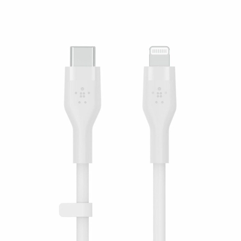 Câble USB-C vers Lightning Belkin CAA009BT2MWH 2 m Blanc