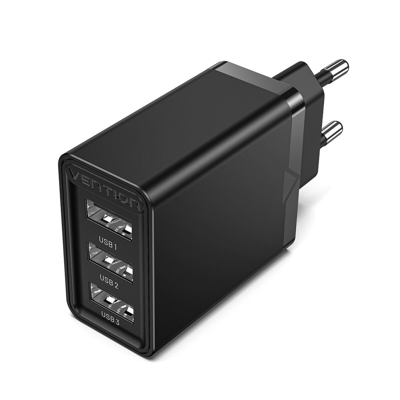 Chargeur mural Vention FEAB0-EU 36 W Noir (1 Unité)