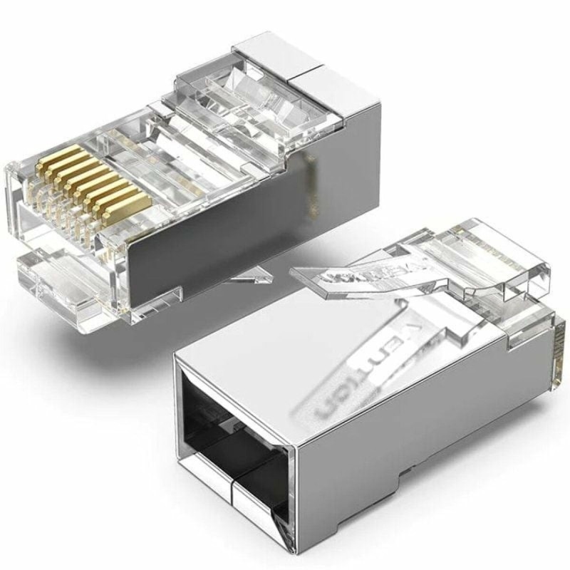 Connecteur RJ45 Vention IDAR0-50 Argenté