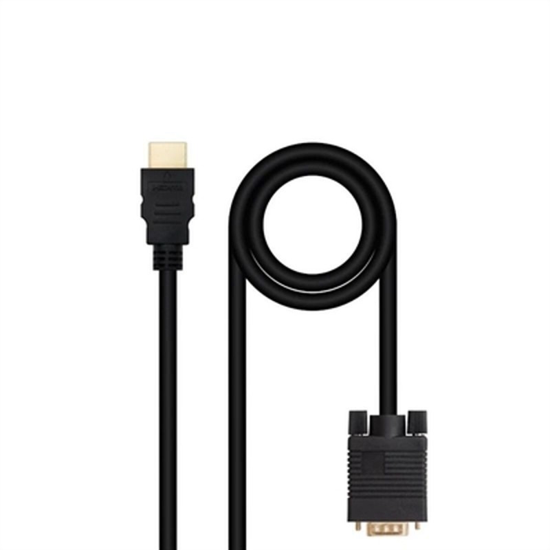 Adaptateur HDMI vers VGA NANOCABLE 10.15.4348 Noir 1