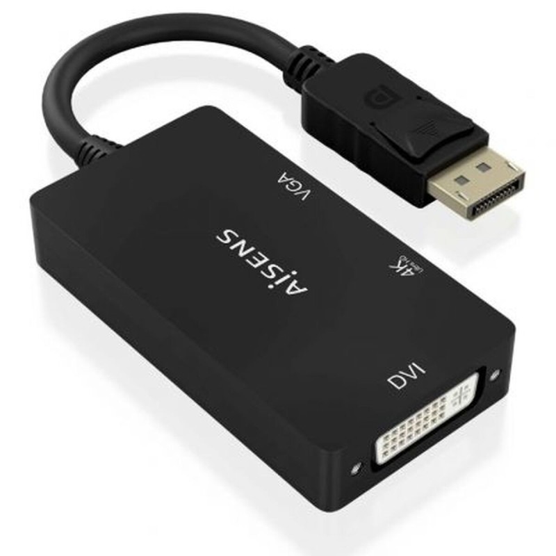 Câble DisplayPort Aisens A125-0861 Noir 15 cm