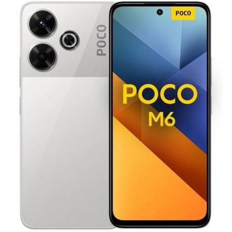 Smartphone Xiaomi Poco M6 Octa Core 6 GB RAM 128 GB Argenté 6