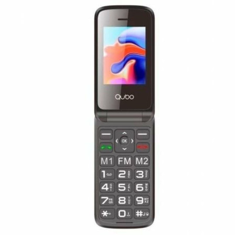 Téléphone portable pour personnes âgées Qubo X-247BKC 2