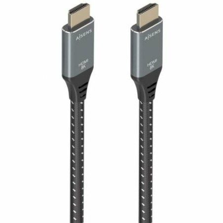 Câble HDMI Aisens A150-0878 10 m Noir/Gris