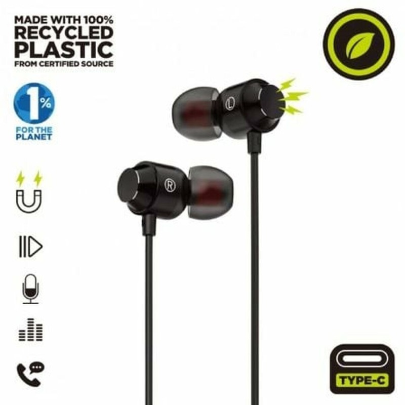 Casque Muvit MCHPH0006 Noir