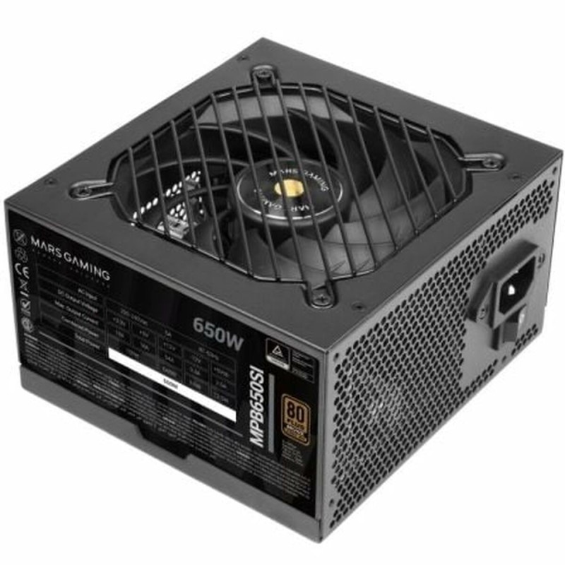 Bloc d’Alimentation Mars Gaming MPB650SI ATX 650 W 80 Plus Bronze