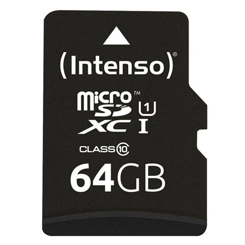 Carte Mémoire Micro SD avec Adaptateur INTENSO 34234 UHS-I XC Premium