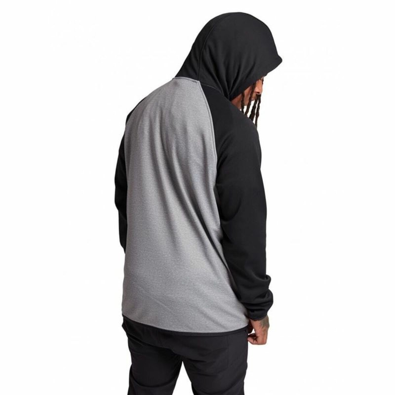 Sweat à capuche homme Burton Noir Gris