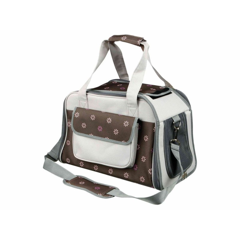 Sac pour animaux de compagnie Trixie Libby Marron Gris 25 × 27 × 42 CM