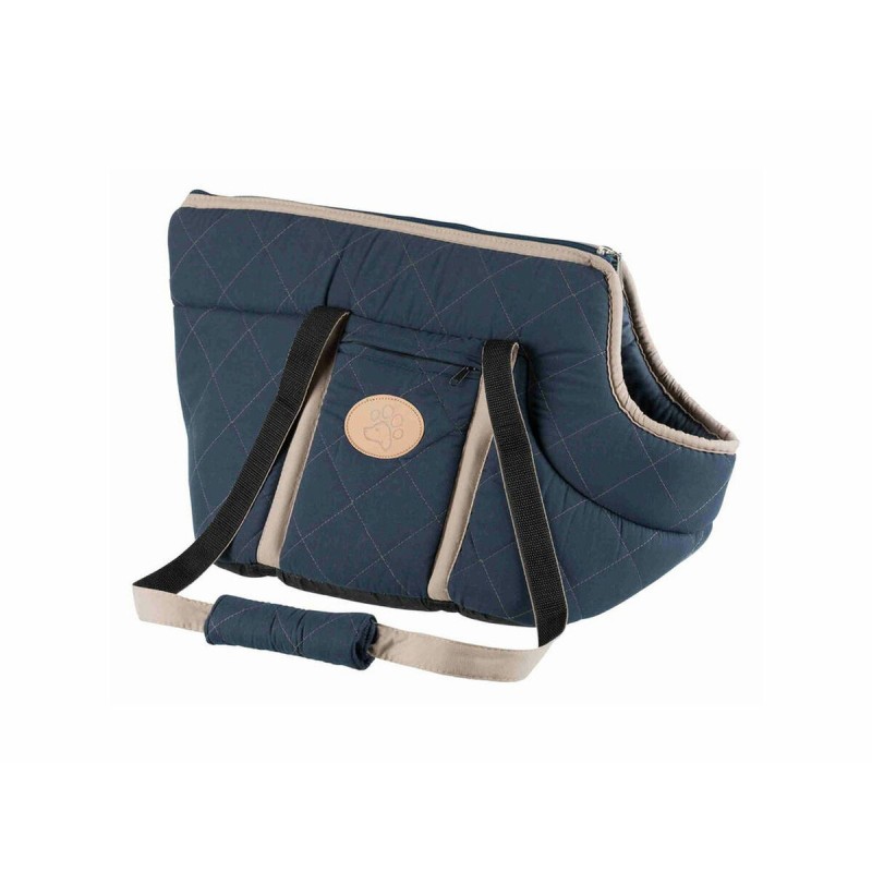 Sac pour animaux de compagnie Trixie Viktoria Bleu foncé Microfibre 26 × 29 × 50 CM