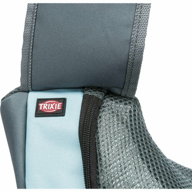 Sac en bandoulière pour animaux de compagnie Trixie Sling Bleu clair Gris clair Polyester 5 × 25 × 18 cm