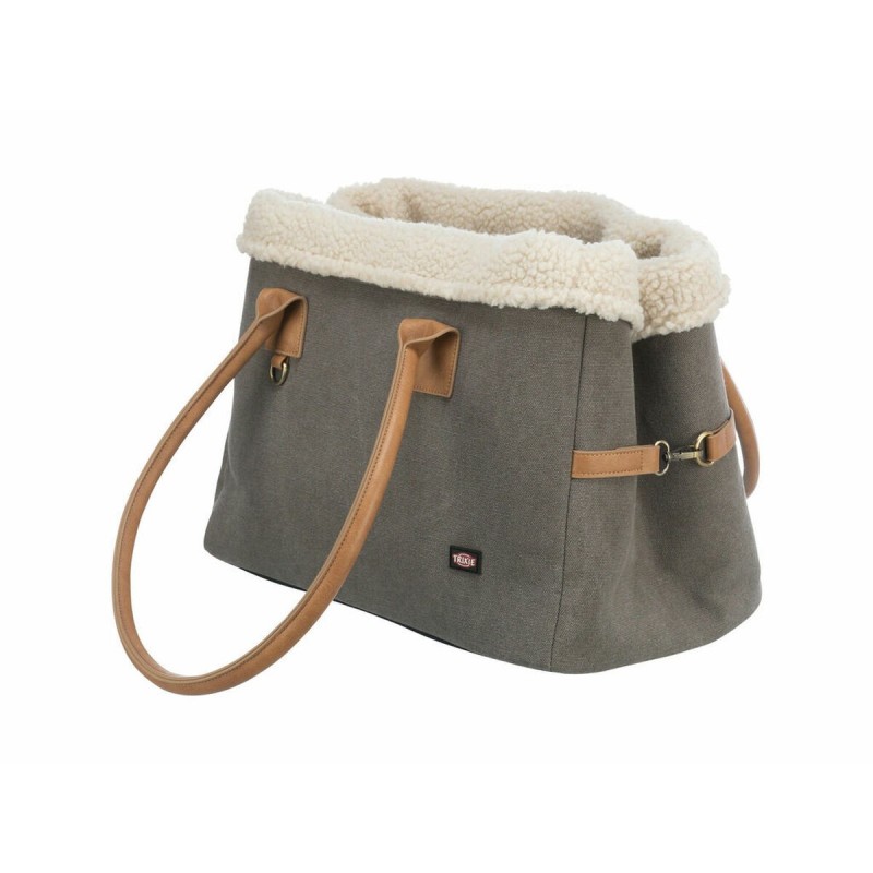 Sac pour animaux de compagnie Trixie Rachel Gris Marron Clair 25 × 30 × 40 CM