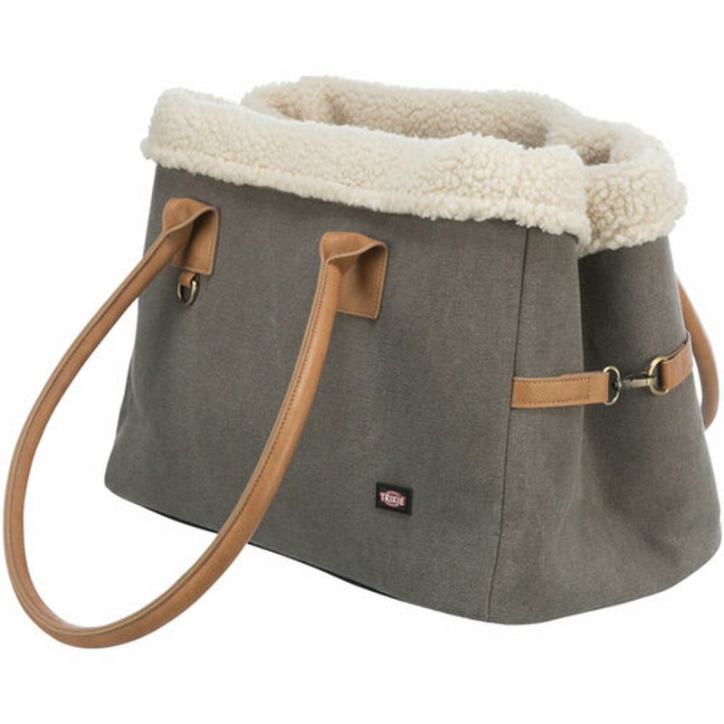 Sac pour animaux de compagnie Trixie Rachel Gris Marron Clair 25 × 30 × 40 CM