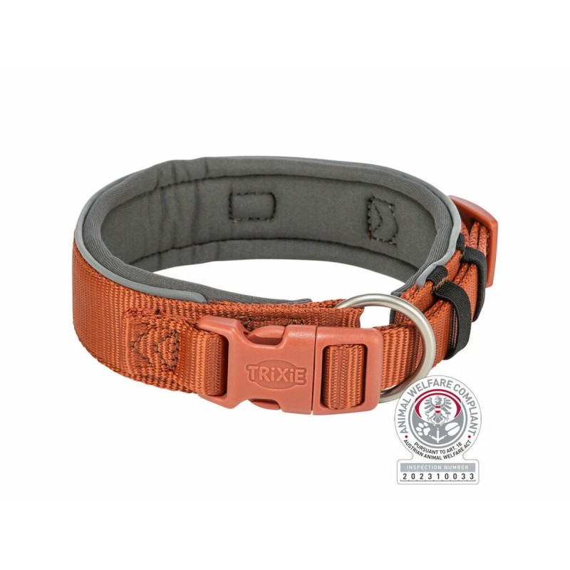 Collier pour Chien Trixie Premium Orange Graphite S/M 33-42 cm