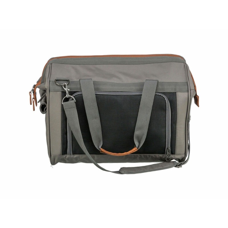 Sac pour animaux de compagnie Trixie Finlay Noir Gris 43 × 26 × 32 cm