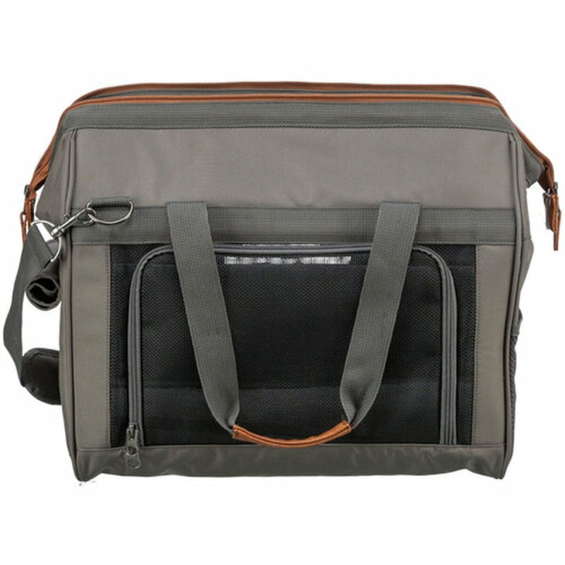 Sac pour animaux de compagnie Trixie Finlay Noir Gris 43 × 26 × 32 cm