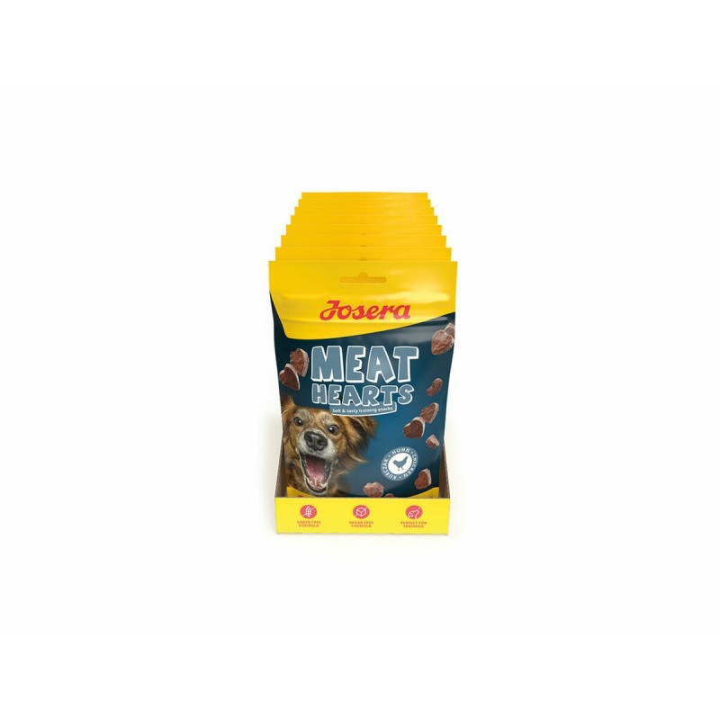 Snack pour chiens Josera Meat Hearts Poulet 70 g