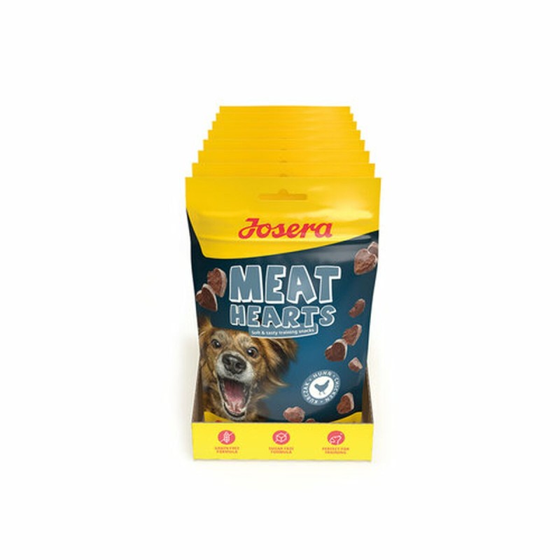 Snack pour chiens Josera Meat Hearts Poulet 70 g