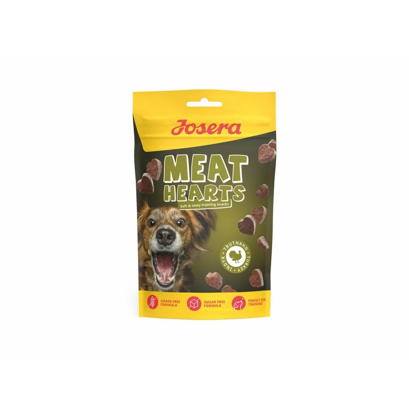 Snack pour chiens Josera Meat Hearts 70 g Dinde