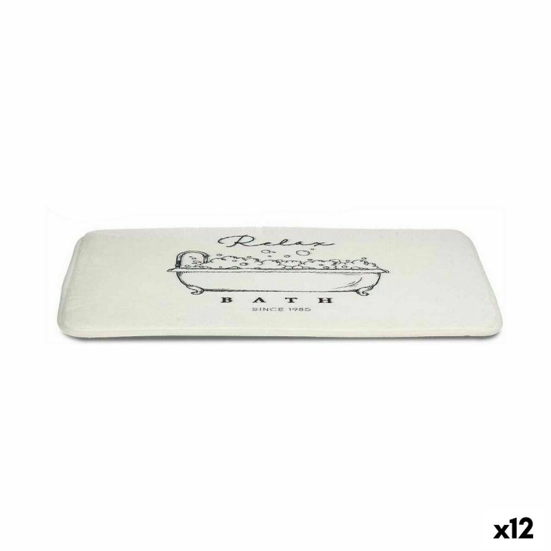 Tapis de bain Relax Bath Blanc 40 x 1