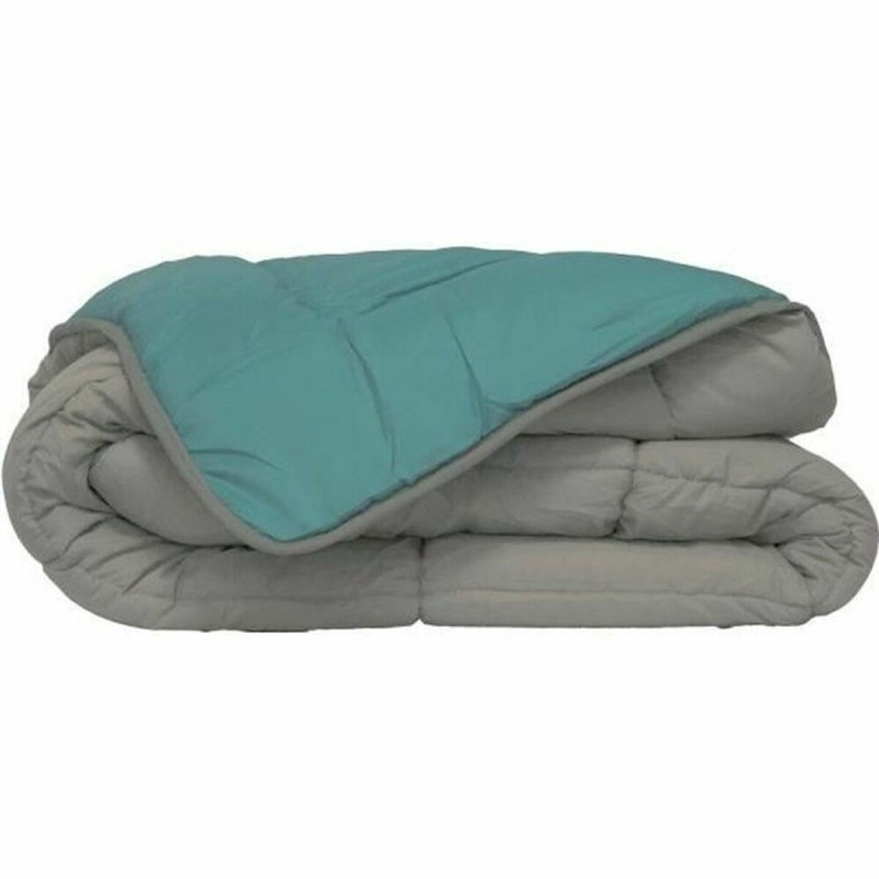 Remplissage de couette Poyet  Motte Bleu Gris 200 g/m² 220 x 240 cm