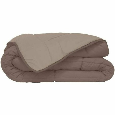 Remplissage de couette Poyet  Motte Hudson Taupe Lin 200 g/m² 220 x 240 cm