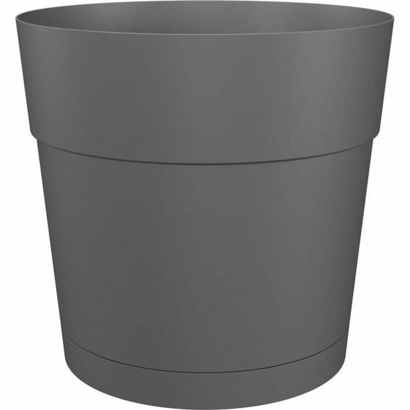 Pot Artevasi Anthracite Plastique Ronde Ø 35 cm