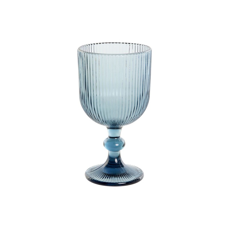 Set de Verres DKD Home Decor Bleu Verre 325 ml