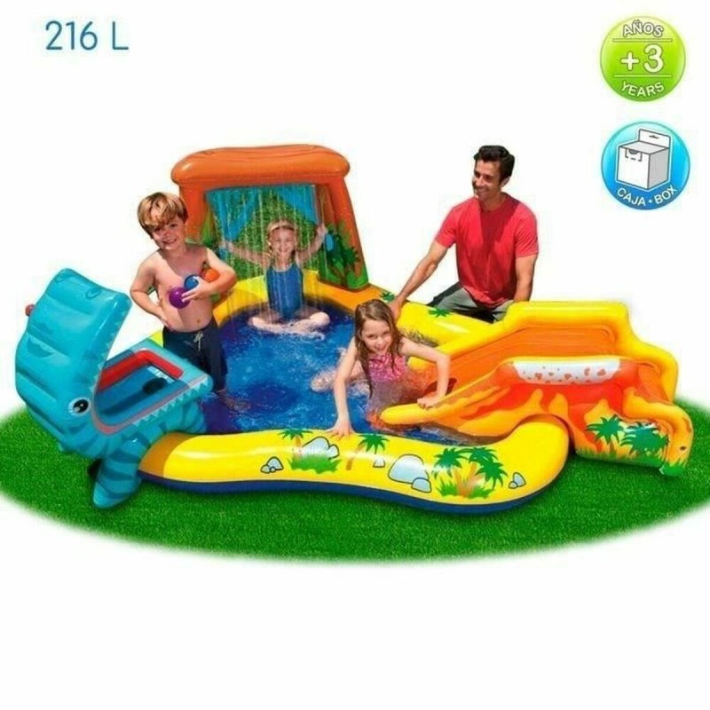 Pataugeoire gonflable pour enfants Intex 57444 (249 x 191 x 109 cm) - 216L