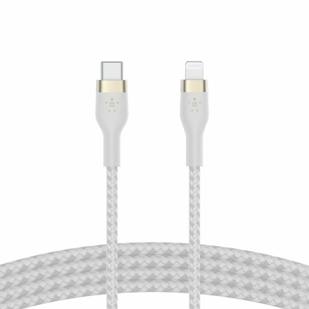 Câble USB-C vers Lightning Belkin CAA011BT1MWH 1 m Blanc