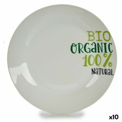 Assiette plate Organic Porcelaine 24