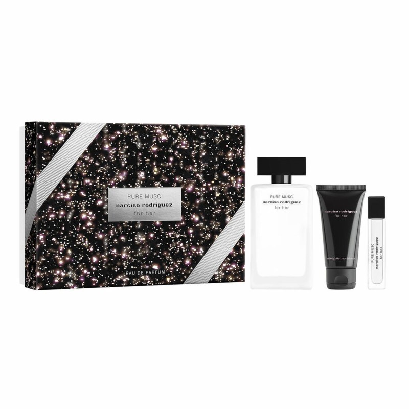 Set de Parfum Femme Narciso Rodriguez FOR HER EDP 3 Pièces