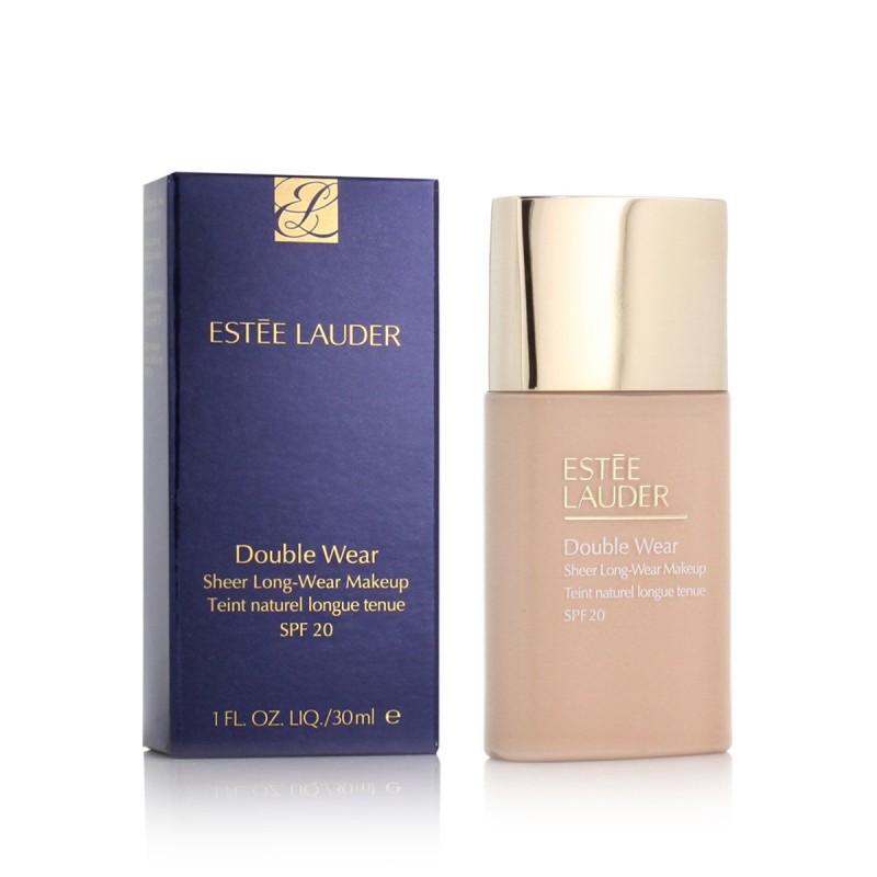 Base de Maquillage Crémeuse Estee Lauder Double Wear Nº 1N1 Ivory Nude Spf 20 (30 ml)