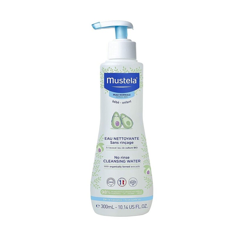 Eau Nettoyante sans Rinçage pour Bébé Mustela 300 ml