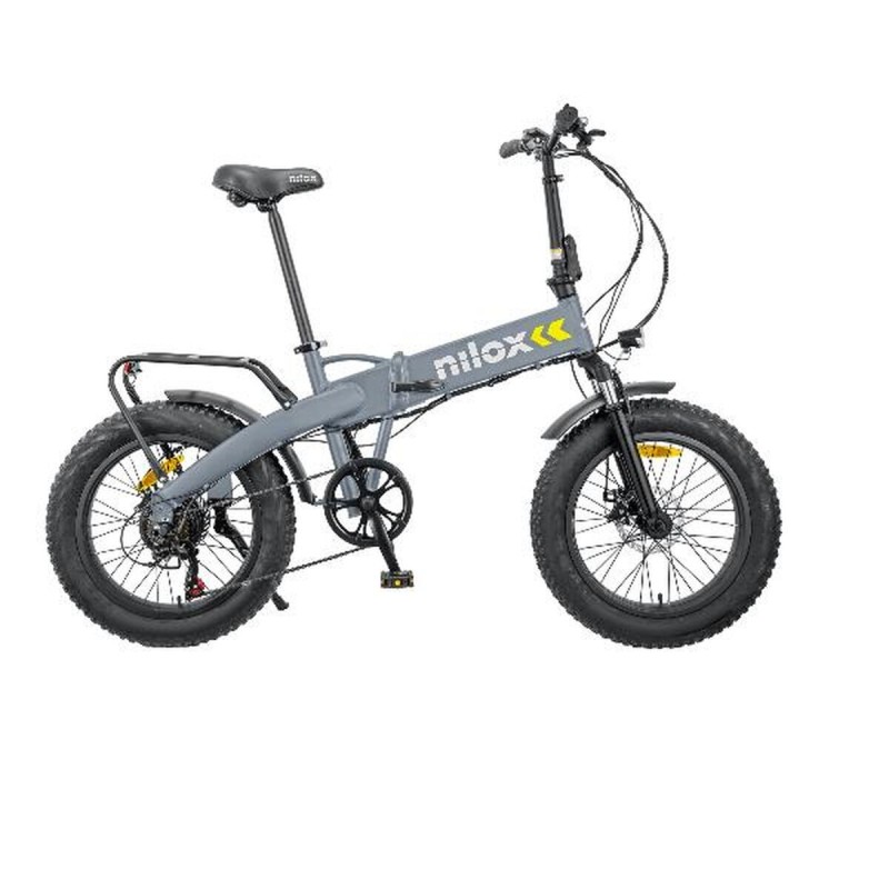 Vélo Électrique Nilox J4 PLUS 20X4P Gris 250 W 13000 mAh 20"