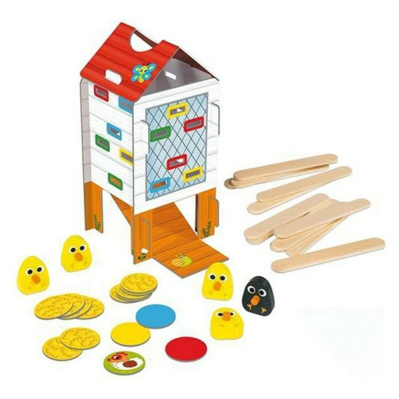 Jeu d'adresse pour bébé HAPPY CHICKEN Goula 53170