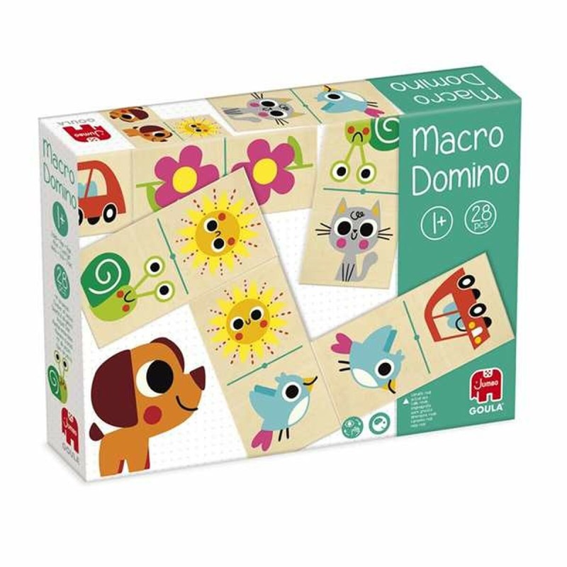 Domino Diset Bois Enfant 28 Pièces