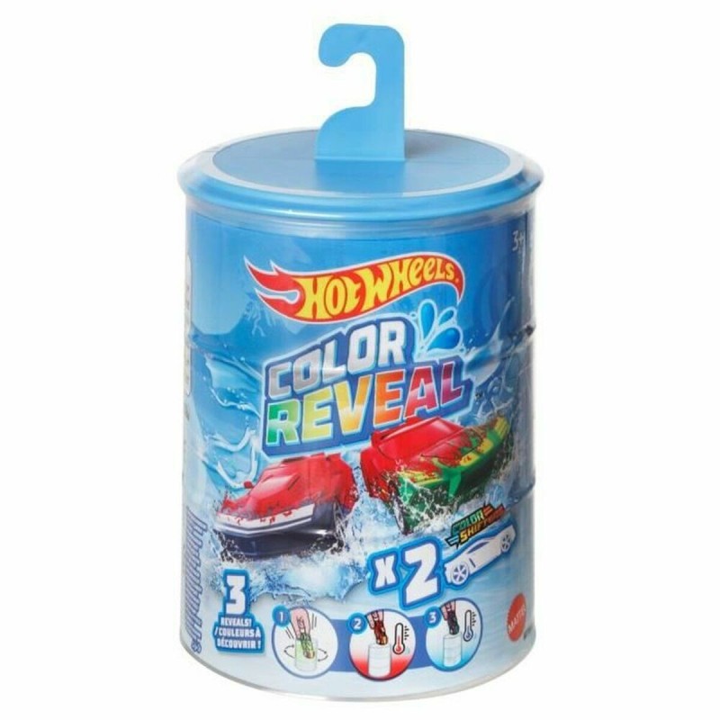 Voiture Hot Wheels Color Reveal Multicouleur Métal