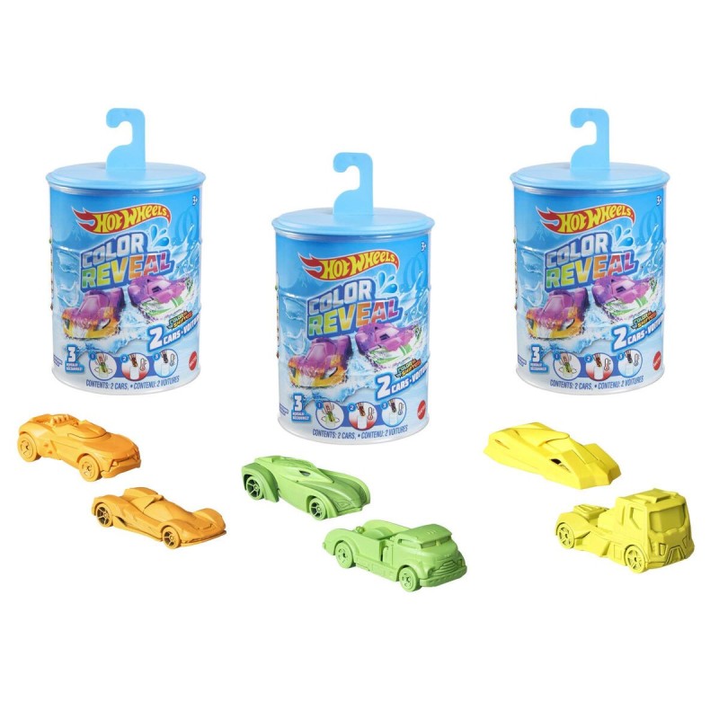 Voiture Hot Wheels Color Reveal Multicouleur Métal