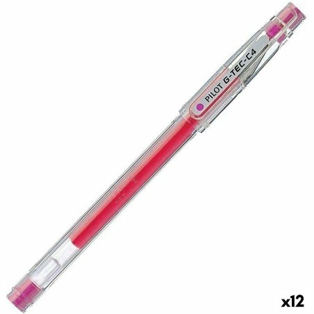 Stylo gel Pilot G-TEC C4 Rose 0