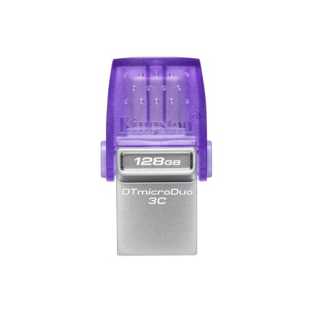 Clé USB Kingston microDuo 3C Violet 128 GB (1 Unité)