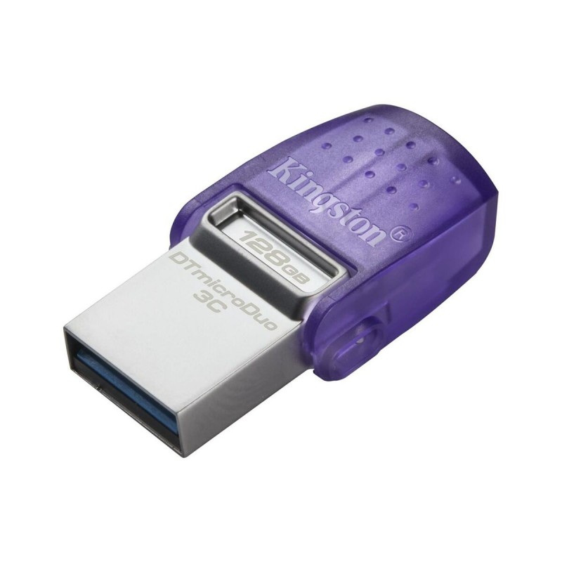 Clé USB Kingston microDuo 3C Violet 128 GB (1 Unité)