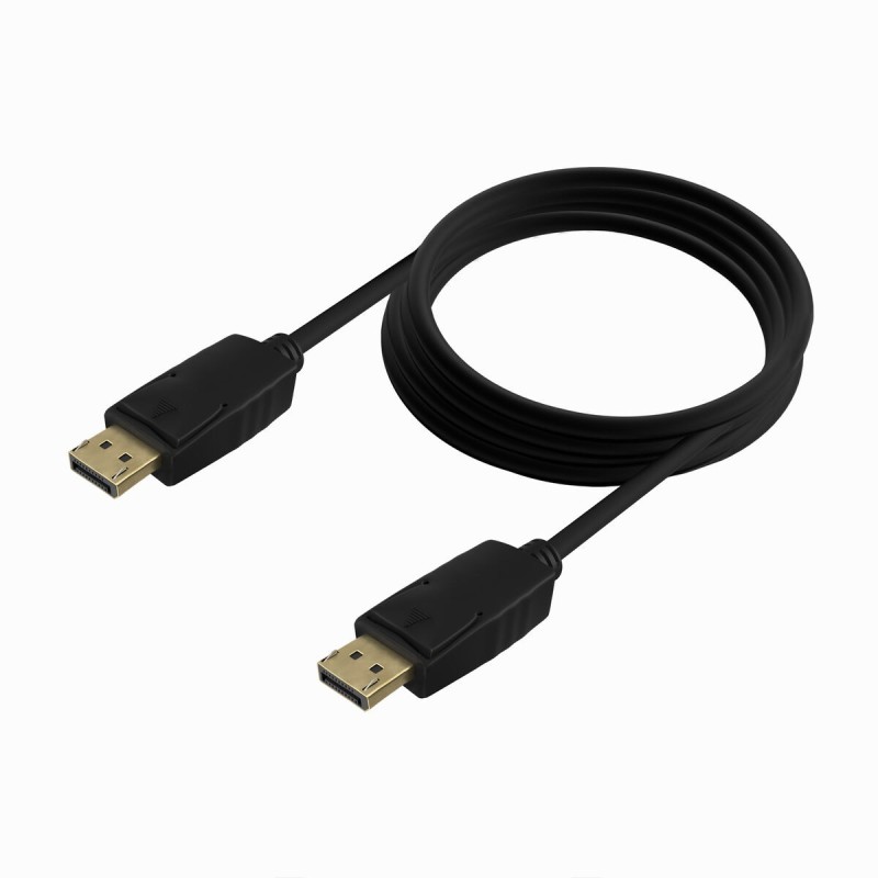 Câble DisplayPort Aisens A124-0740 4K Ultra HD Noir 2 m