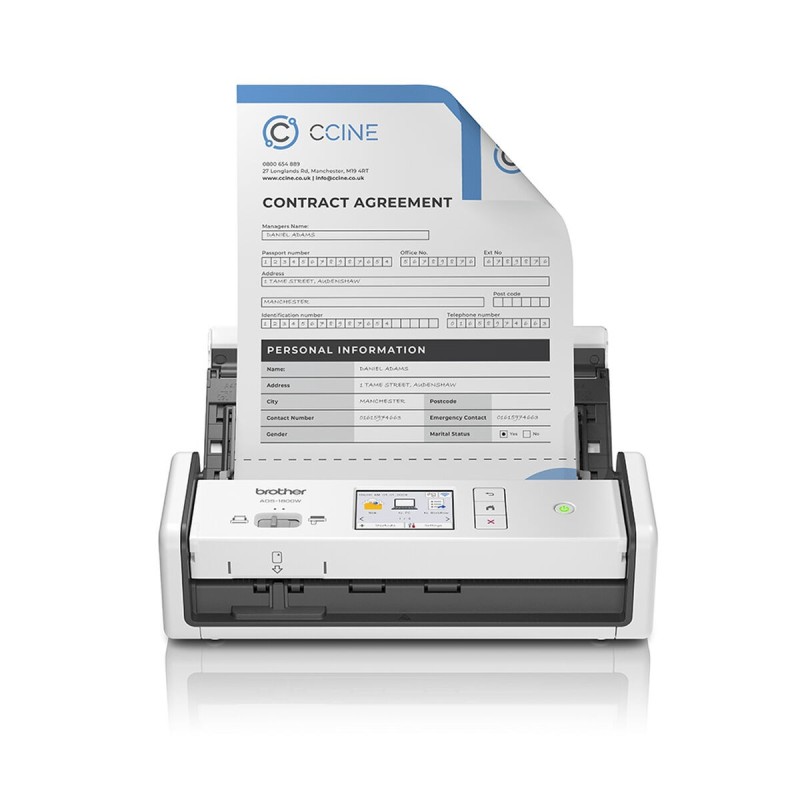 Scanner Portable Brother ADS1800 6-20 ppm