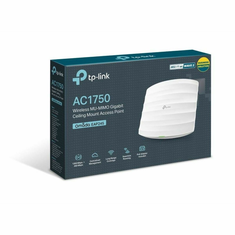 Point d'Accès TP-Link EAP245 Gigabit Ethernet 1300 Mbps Blanc